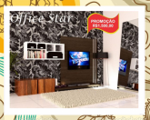 Linha Alta Retro:  estante de sala para tv