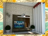 Linha Alta Retro:  rack de sala para tv